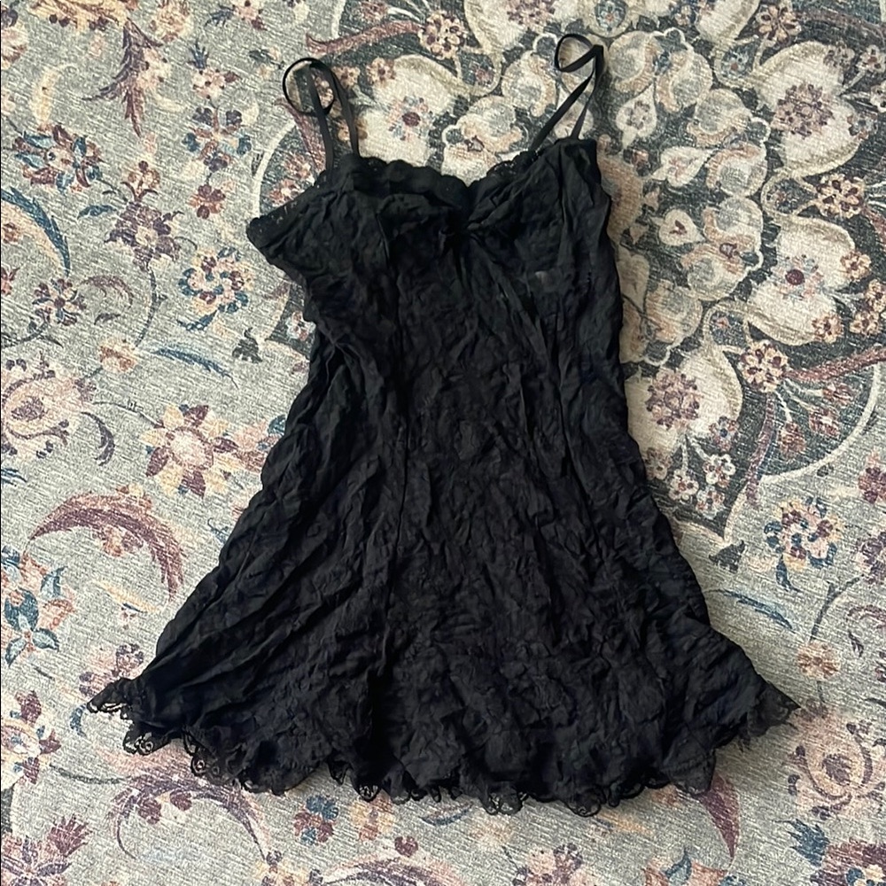 Hanky Panky black Cigarette Girl slip